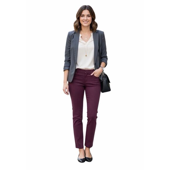 Banana Republic Ankle Sloan fit pants size 4 - Picture 1 of 8